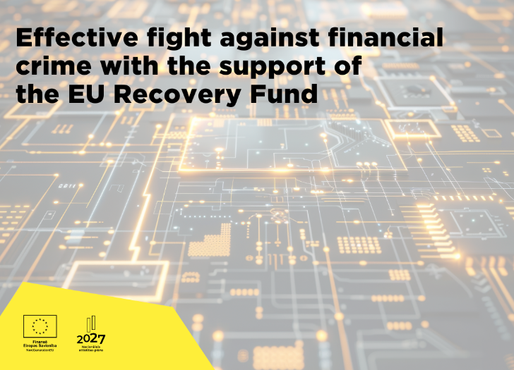 Effective fight against financial crime with the support of the EU Recovery Fund