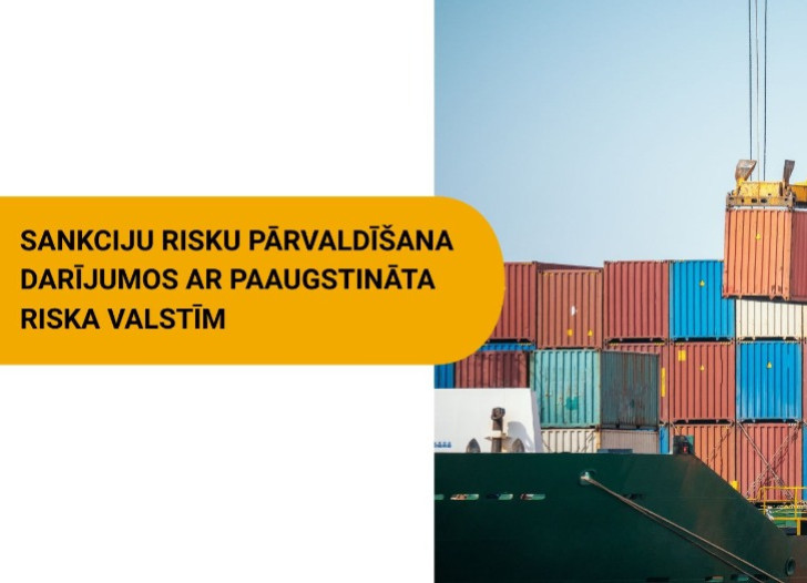 Publicētas vadlīnijas, kas ļaus uzņēmējiem efektīvāk identificēt sankciju apiešanas riskus