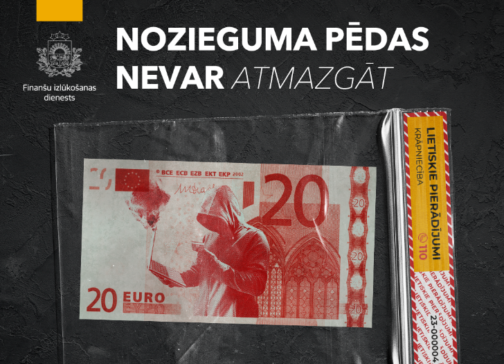 FID īsteno kampaņu “Nozieguma pēdas nevar atmazgāt”