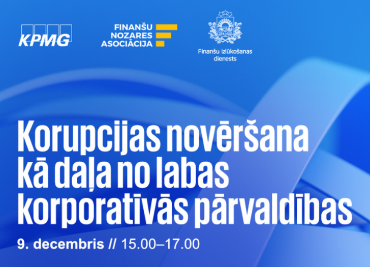 Vebinārs: Korupcijas novēršana kā daļa no labas korporatīvās pārvaldības