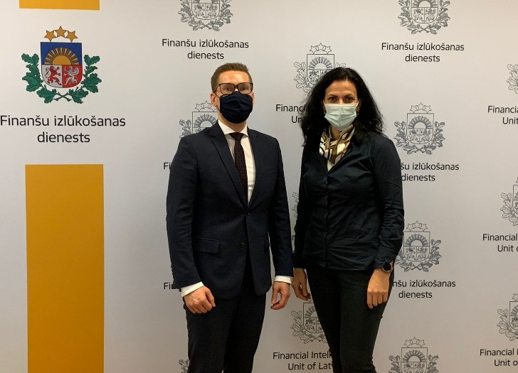 FID vadība tiekas ar Igaunijas Finanšu izlūkošanas dienestu 