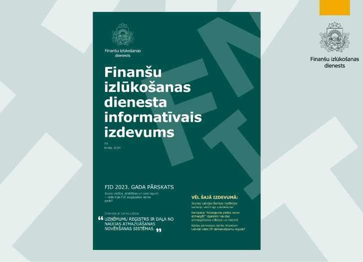 Finanšu izlūkošanas dienesta jūnija informatīvais izdevums
