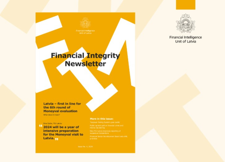 The latest FIU newsletter informs about preparation for the 6th Moneyval evaluation round