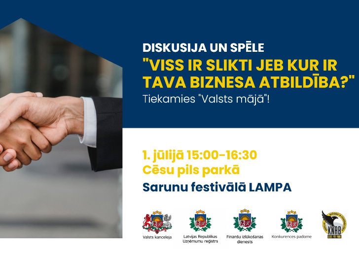 FID festivālā “Lampa” diskutēs par atbildīgu un godīgu uzņēmējdarbību