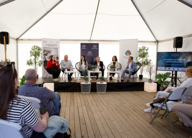 Finanšu izlūkošanas dienests diskutē par aktuāliem jautājumiem sarunu festivālā “Lampa”