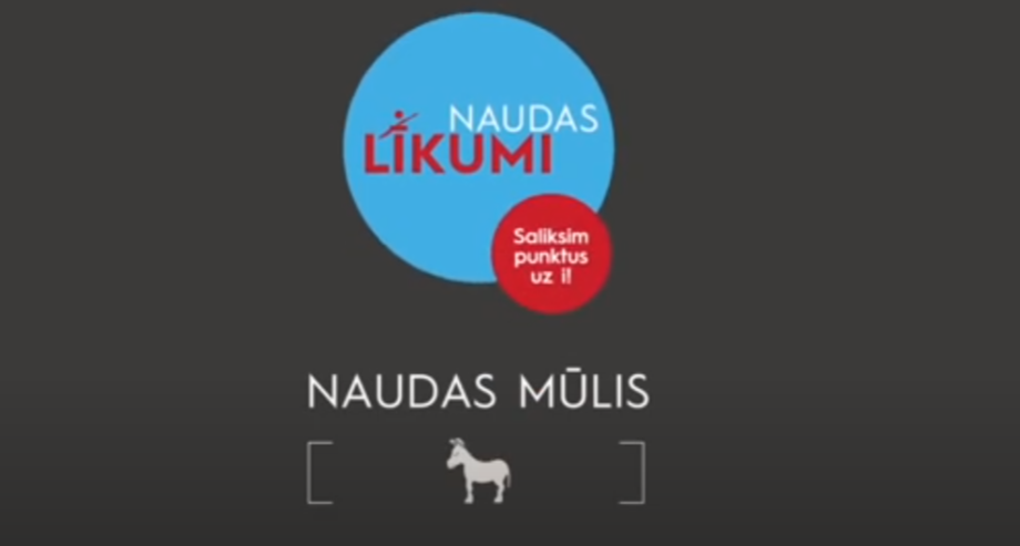 Naudas mūlis - netīras naudas kurjers